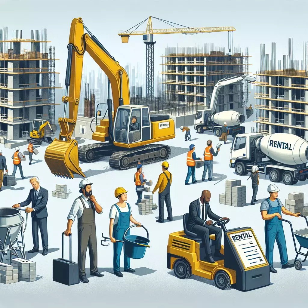 новый пост про Эффективное использование арендованного строительного оборудования: ключи к успеху в проектах строительства в Казани